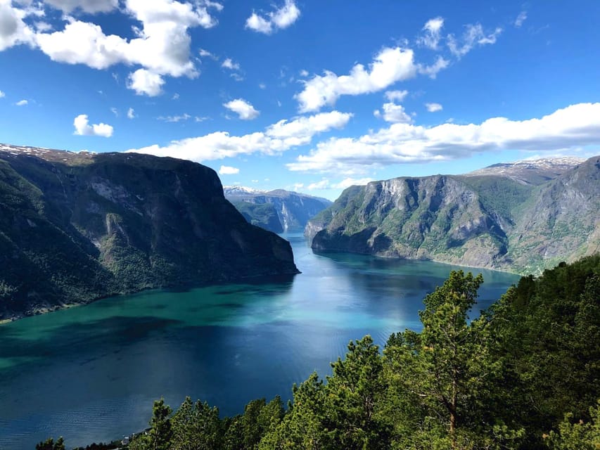 Bergen: Nærøyfjorden, Flåm, and Stegastein Guided Bus Tour - Gudvangen and the ride back to Bergen