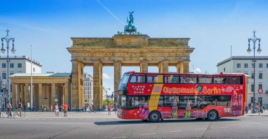 Berlin: City Sightseeing Hop-On Hop-Off Bus Tour - The Classic Route from KaDeWe to Potsdamer Platz