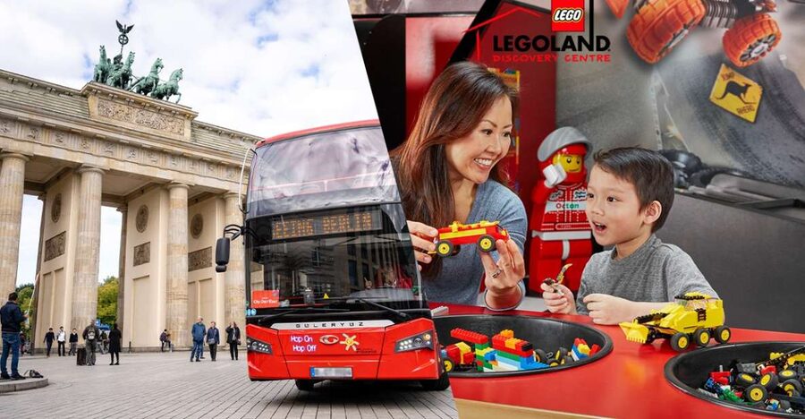 Berlin: Hop-On Hop-Off Bus & LEGOLAND Discovery Centre - What you see from the sightseeing bus