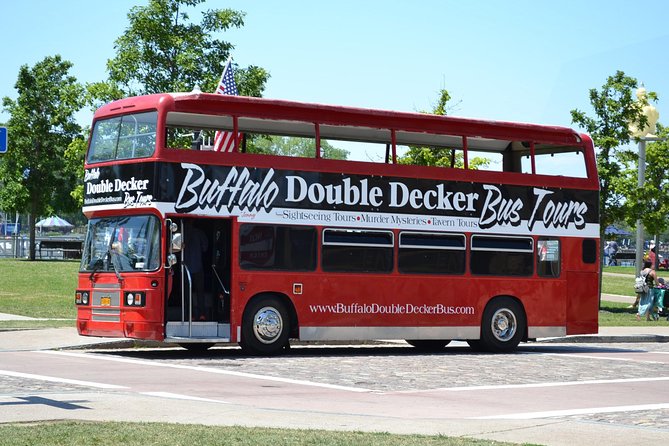 Best of Buffalo Double Decker Bus Tour - City Hall, Niagara Square, and Millionaires Row