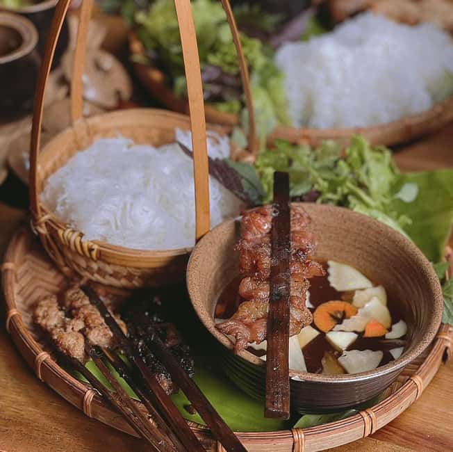 Best Of Hanoi City Tour With Incense Village-Small Group Bus - Bun cha, banh mi, and egg coffee