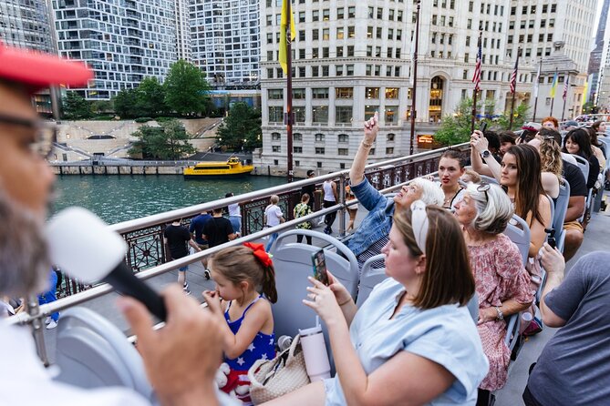 Big Bus Chicago: Sunset Tour by Open-Top Bus with Live Guide - The Wrigley Building and the Loop skyline