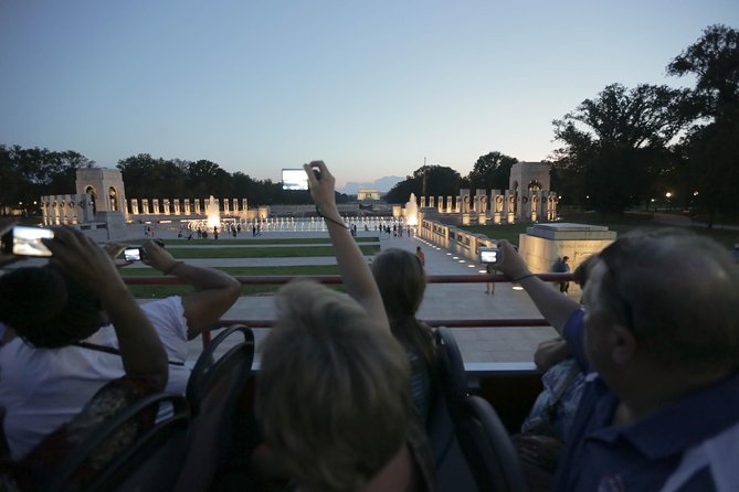Big Bus DC: Monuments & Memorials Night Tour by Open-top Bus - A broad first look at Washington after dark