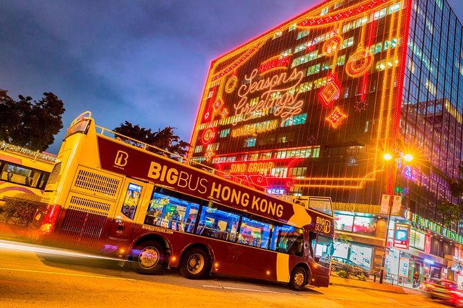 Big Bus Hong Kong Panoramic Night Tour by Open-Top Bus - Who will get the most from this bus ride