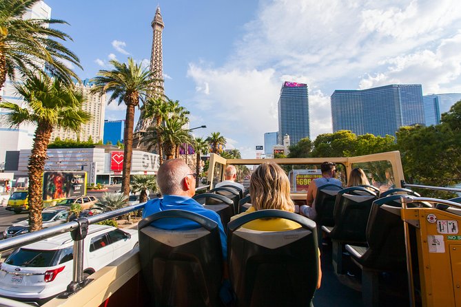 Big Bus Las Vegas: Hop-On Hop-Off Sightseeing Bus Tour - STRAT: northern Strip views and a practical pause