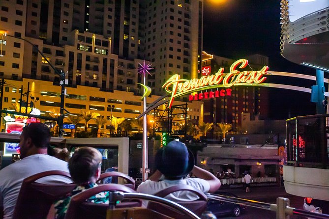 Big Bus Las Vegas: Sightseeing Night Tour by Open-Top Bus - Pick the right tour time