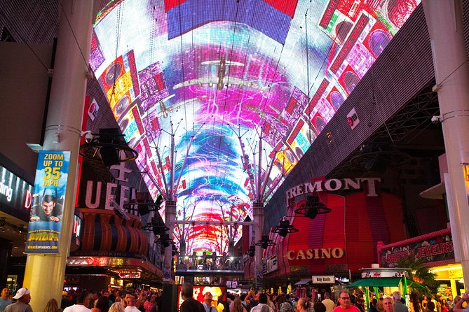 Big Bus Las Vegas: Sightseeing Night Tour by Open-Top Bus - Recorded commentary, useful facts, and its limits
