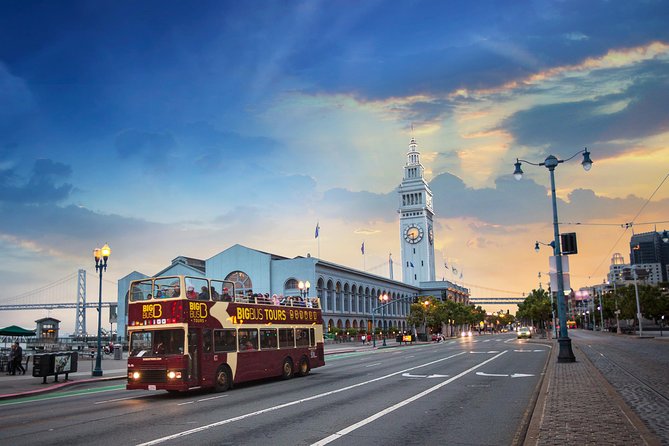 Big Bus San Francisco: Sightseeing Sunset Tour by Open-Top Bus - Fisherman’s Wharf starts the ride