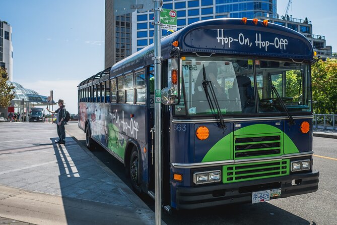 Big Bus Vancouver Hop-On Hop-Off Sightseeing Tour - Burrard Street, hotels, and the central city