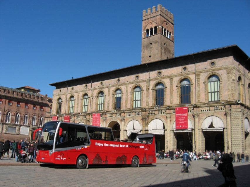 Bologna: Open Bus City Tour and Local Food Tasting - Key points at a glance