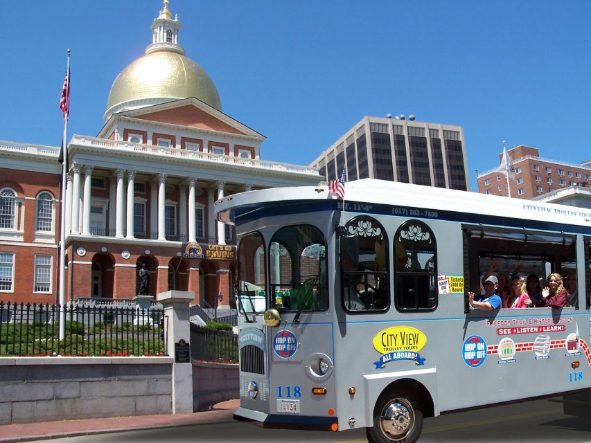 Boston: Hop-On, Hop-Off 20+ Stops Trolley Ticket - Beacon Hill and Boston Common bring a different side of the city