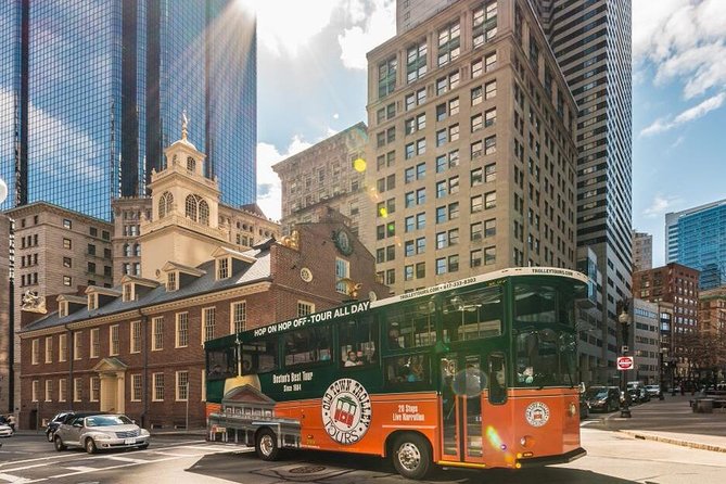 Boston Hop-On Hop-Off Trolley Tour with 13 Stops - Waterfront start at 200 Atlantic Avenue