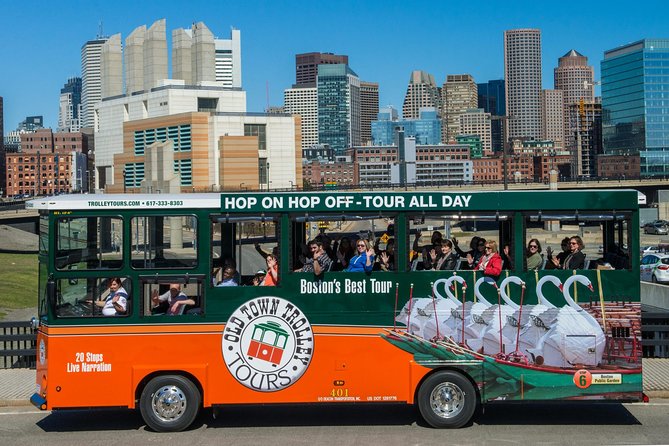 Boston Hop-On Hop-Off Trolley Tour with 13 Stops - Cheers, Boston Common, and the Public Garden