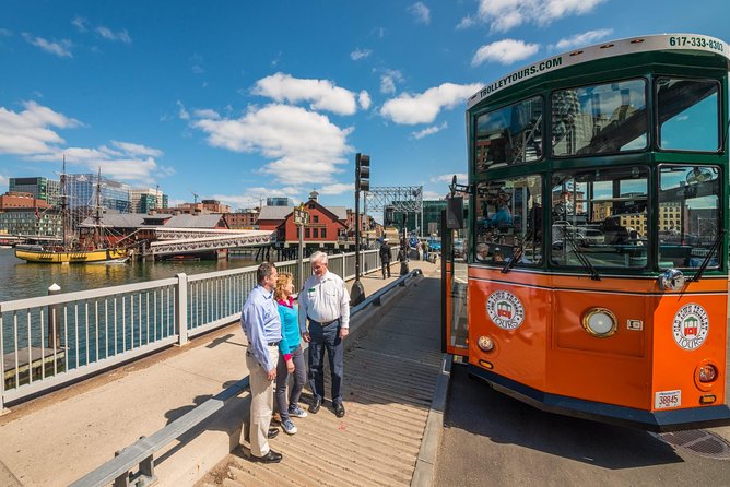 Boston Hop-On Hop-Off Trolley Tour with 13 Stops - Boston Tea Party Ships and Museum