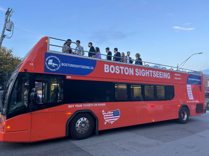 Boston Sightseeing: Single Ride Pass With Double-Decker Bus - New England Aquarium and the North End setting