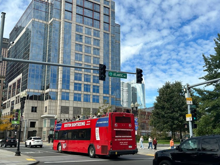Boston Sightseeing: Single Ride Pass With Double-Decker Bus - Downtown Boston from the upper deck