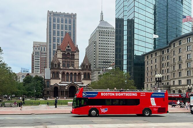 Boston Sightseeing Single Ride Pass With Double Decker Tour Bus - Key points to know before you book