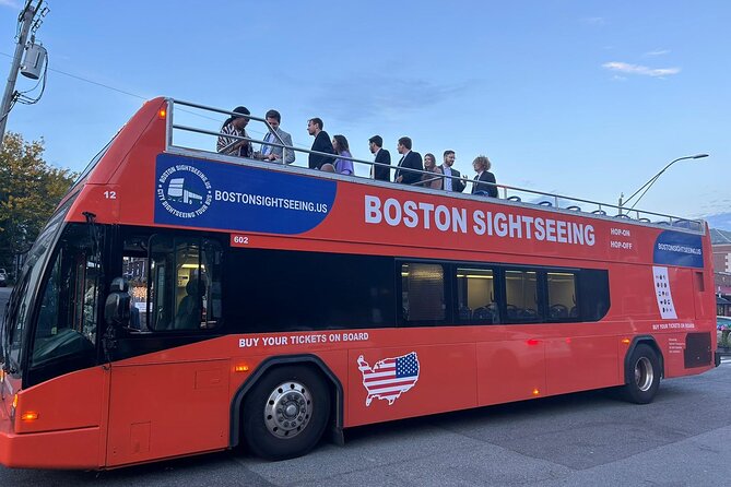 Boston Sightseeing Single Ride Pass With Double Decker Tour Bus - What this Boston bus ride really gives you
