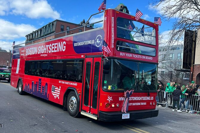 Boston Sightseeing Single Ride Pass With Double Decker Tour Bus - Boston Common, the Public Garden, and the Swan Boats