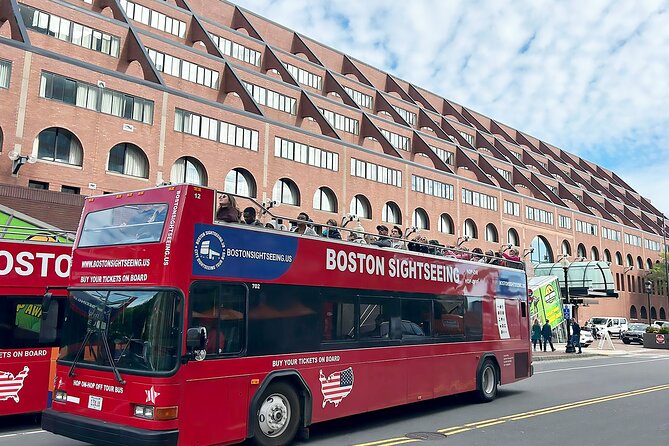 Boston Sightseeing Single Ride Pass With Double Decker Tour Bus - Starting at the New England Aquarium and Quincy Market
