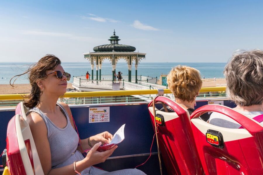 Brighton: City Sightseeing Hop-On Hop-Off Bus Tour - Saltdean Lido and the value of the local bus option