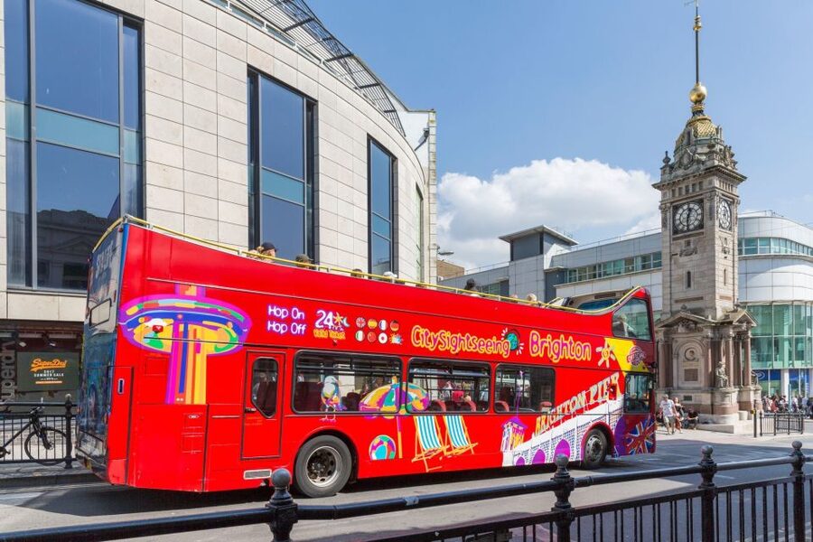 Brighton: City Sightseeing Hop-On Hop-Off Bus Tour - Start with one complete circuit around Brighton