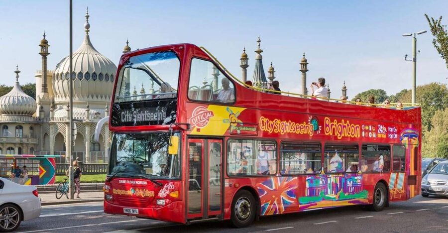 Brighton: City Sightseeing Hop-On Hop-Off Bus Tour - Stop 2: West Pier and the coastal views