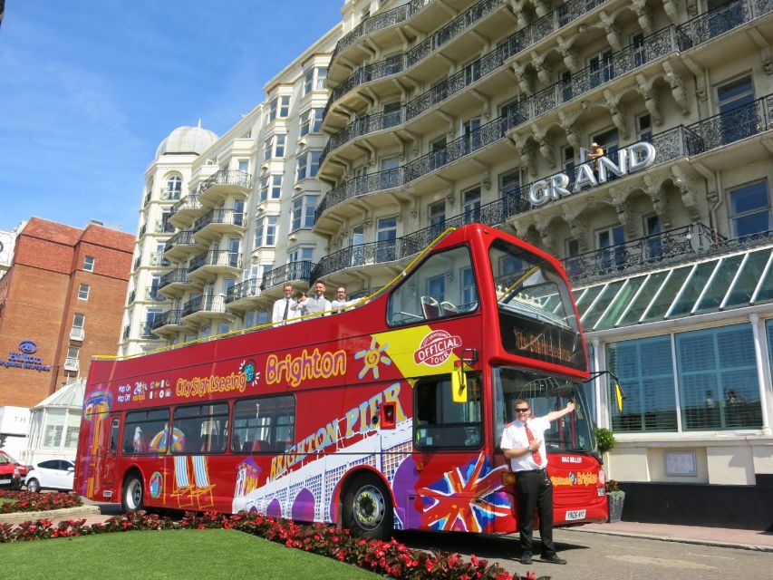 Brighton: City Sightseeing Hop-On Hop-Off Bus Tour - Stop 1: Brighton Palace Pier and the seafront