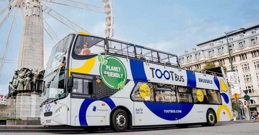 Brussels: Hop-On Hop-Off Bus Tour& Belgian Beer World Museum - How the 48-hour Brussels bus ticket works