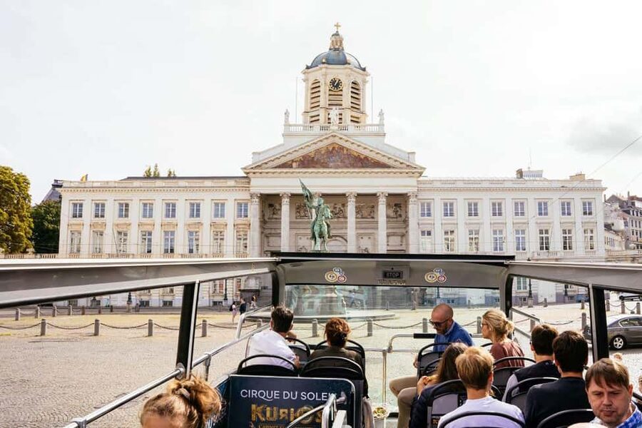 Brussels: Hop-On Hop-Off Bus Tour - Place Royale, museums, and the Sablons