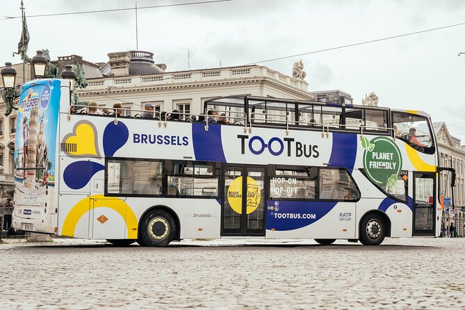 Brussels Tootbus Discovery Hop-on Hop-off and Ferris Wheel - Stop 7 on Rue du Lombard