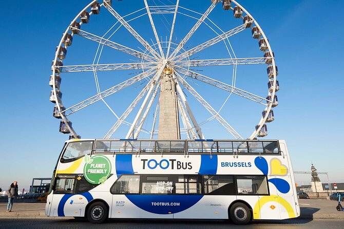 Brussels Tootbus Discovery Hop On Hop Off Bus and walking tours - Route two: Rogier to Atomium and Mini-Europe