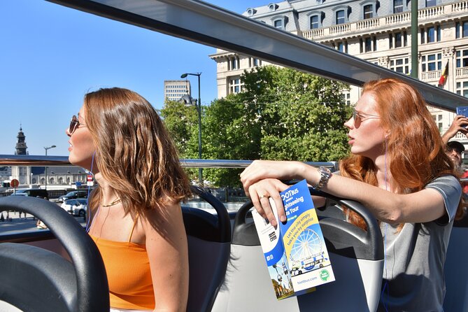 Brussels Tootbus Discovery Hop On Hop Off Bus and walking tours - Route one continues through the European Quarter