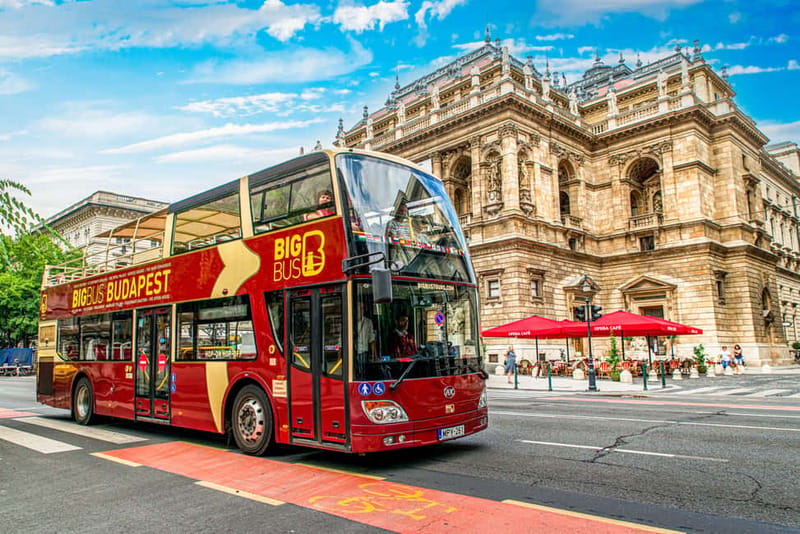 Budapest: Big Bus Hop-On Hop-Off Tour by Open-top Bus - Andrassy Avenue, Heroes’ Square, and the baths