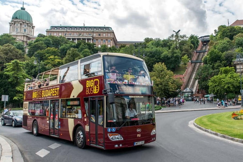 Budapest: Big Bus Hop-On Hop-Off Tour by Open-top Bus - Buda Castle and the river views