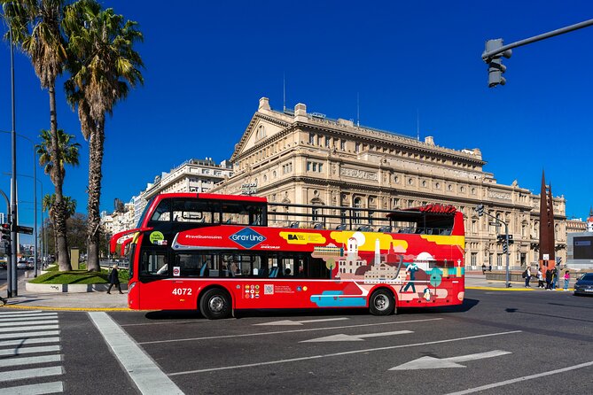 Buenos Aires Hop-On Hop-Off Bus, Free Walking Tours & Discounts - A useful first circuit around a very large city