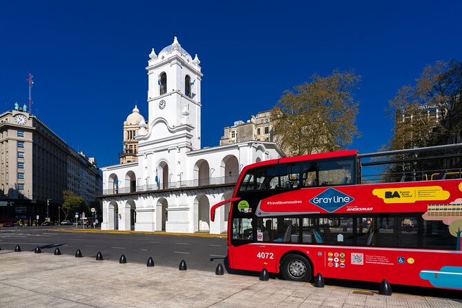 Buenos Aires Hop-On Hop-Off Bus, Free Walking Tours & Discounts - From Diagonal Norte to San Telmo