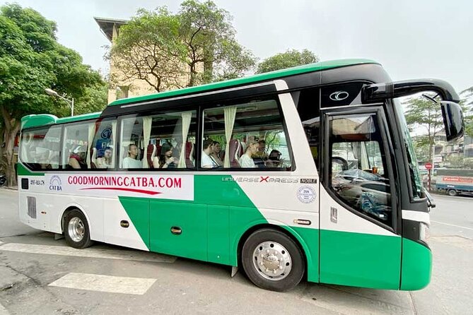 Bus Ha Noi to Cat Ba island - The five-minute speedboat connection