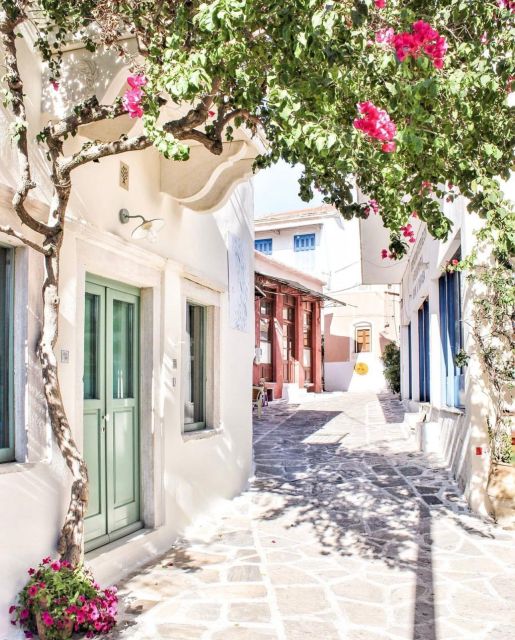 Bus Tour Around the island of Naxos - Chalki combines neoclassical streets with citron tradition