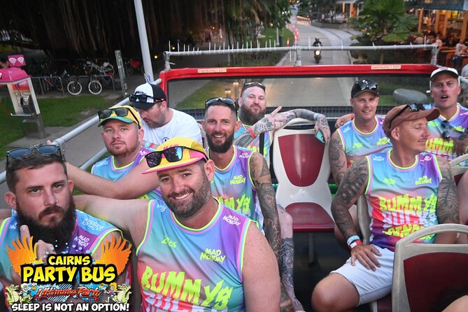 Cairns Party Bus Pub Crawl Night Out Experience - What the five-hour schedule really means