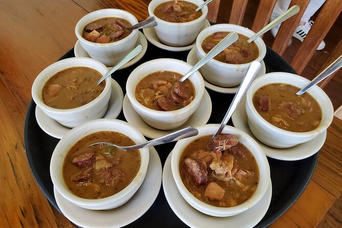 Cajun Food Bus Tour in Lafayette - The restaurant stops turn tasting into a full meal