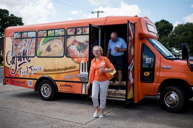 Cajun Food Bus Tour in Lafayette - Timing, pickup, and the small-group setup
