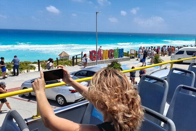Cancun City Sightseeing and Shopping Tour on a Double Decker bus - El Meco, the tour’s best historical stop