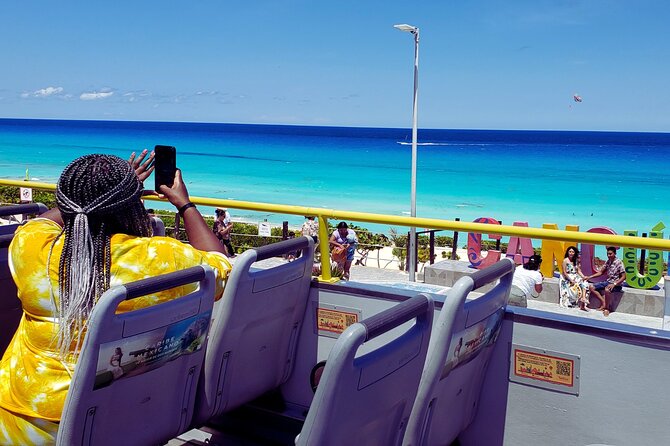 Cancun City Tour by Downtown and Turistic Hightlights on Open Bus - Plaza La Fiesta and the Tequila Museum