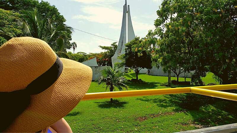 Cancun: Guided City Tour with Shopping by Double Decker Bus - Boulevard Kukulcan is the bus ride’s big visual payoff