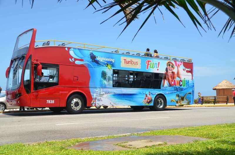 Cancun: Hop-On-Hop-Off Sightseeing Bus Tour - A practical first look at Cancun from the open-top deck