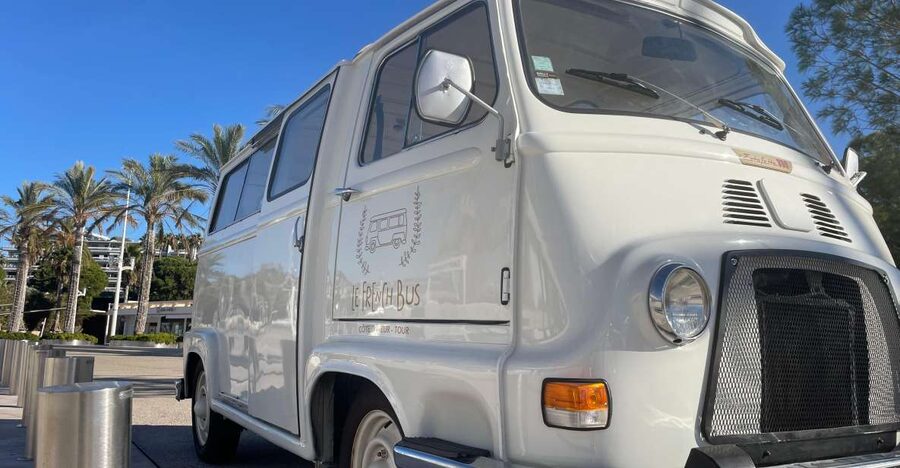 Cannes 2 Hours : Privat City Tour in a French Vintage Bus - The Palais des Festivals and the Cannes spotlight