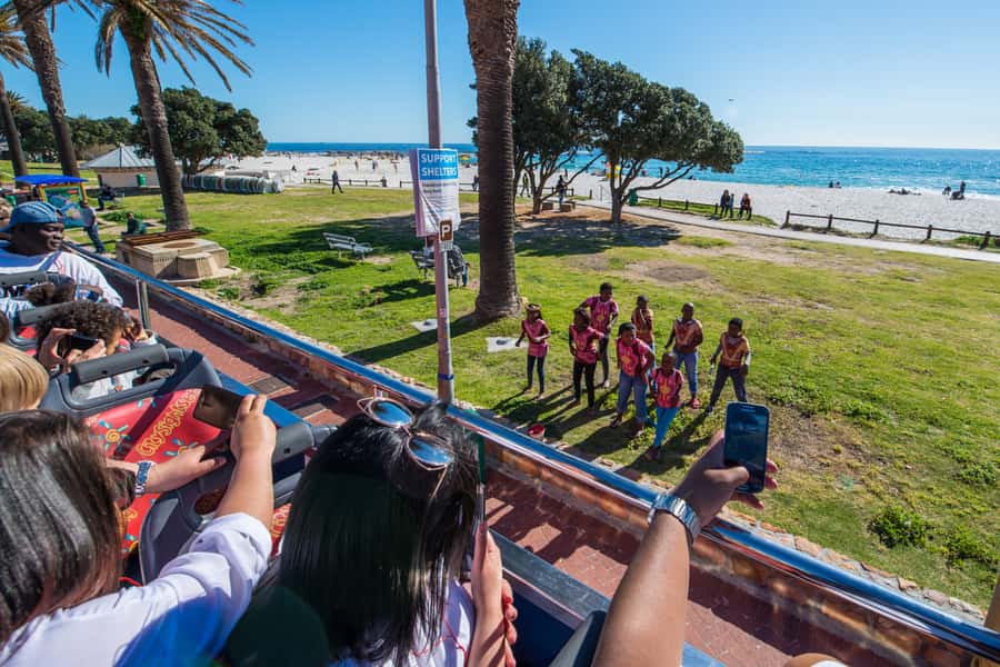 Cape Town: Hop-On Hop-Off Bus Tour with Optional Cruise - The blue route is the scenic heart of the tour