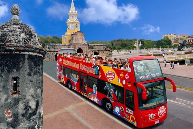 Cartagena: City Tour Hop On Hop Off - Bus Turistico de 2 pisos - Starting at Muelle de la Bodeguita