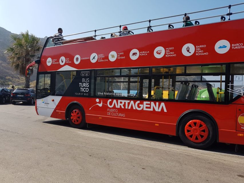 Cartagena, Spain: Panoramic Double-Decker Bus Tour - Cala Cortina, Cartagena’s urban beach